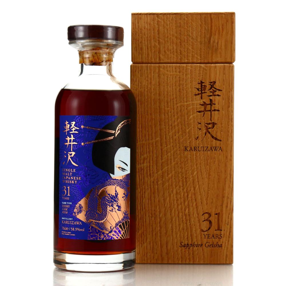Karuizawa 31 Year Old Single Sherry Cask #3558 / Sapphire Geisha