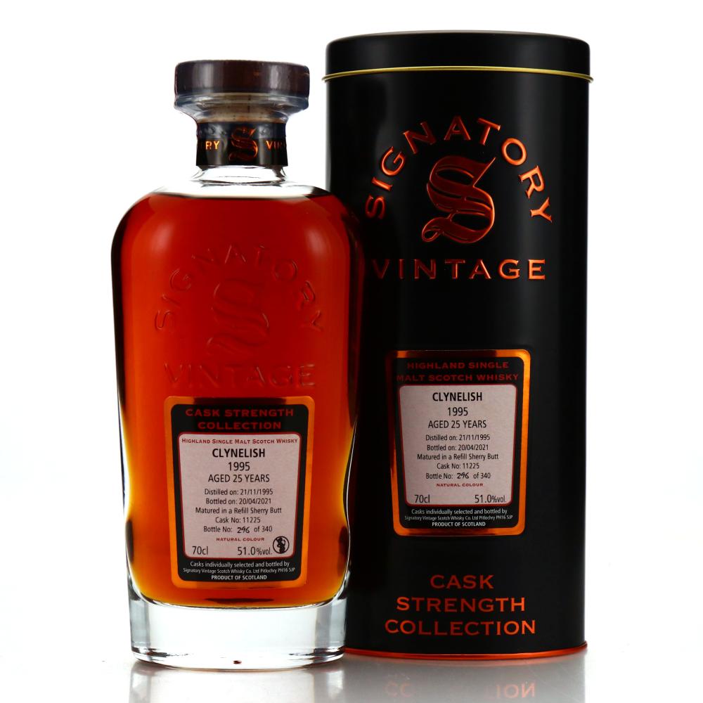 Clynelish 1995 Signatory Vintage 25 Year Old Cask Strength