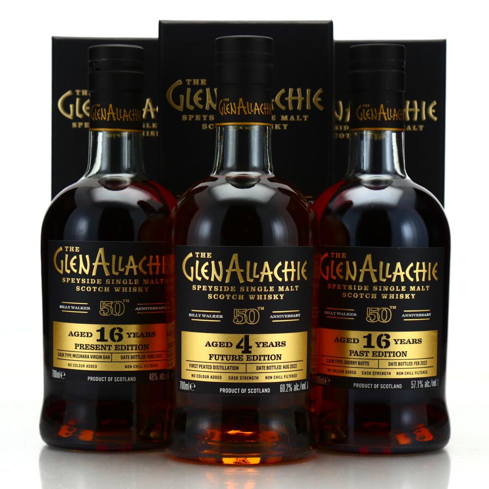 Glenallachie Billy Walker 50th Anniversary 3 x 70cl