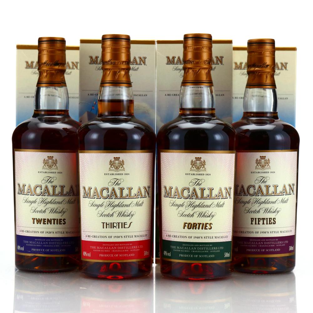 Macallan Decades Collection 4 x 50cl