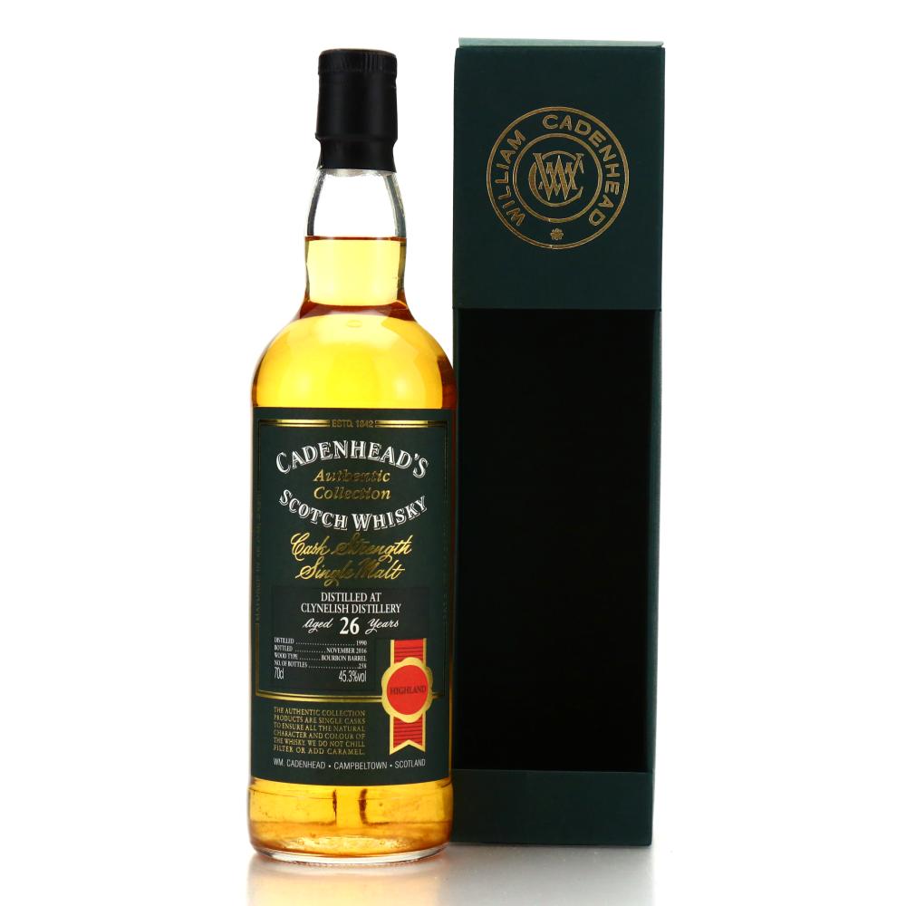 Clynelish 1990 Cadenhead's 26 Year Old