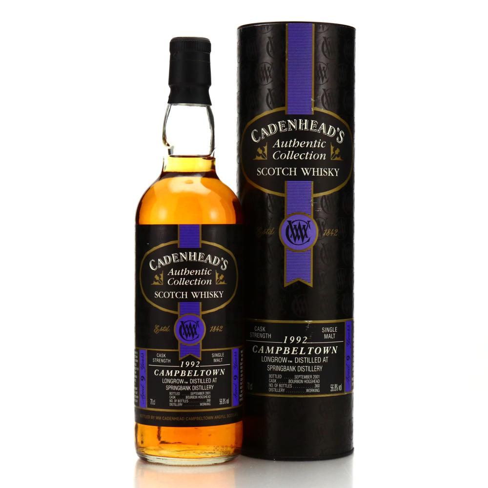 Longrow 1992 Cadenhead's 9 Year Old