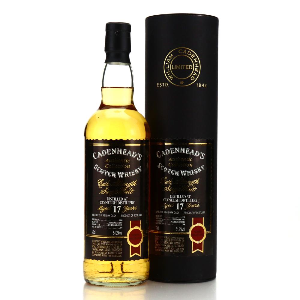 Clynelish 1990 Cadenhead's 17 Year Old