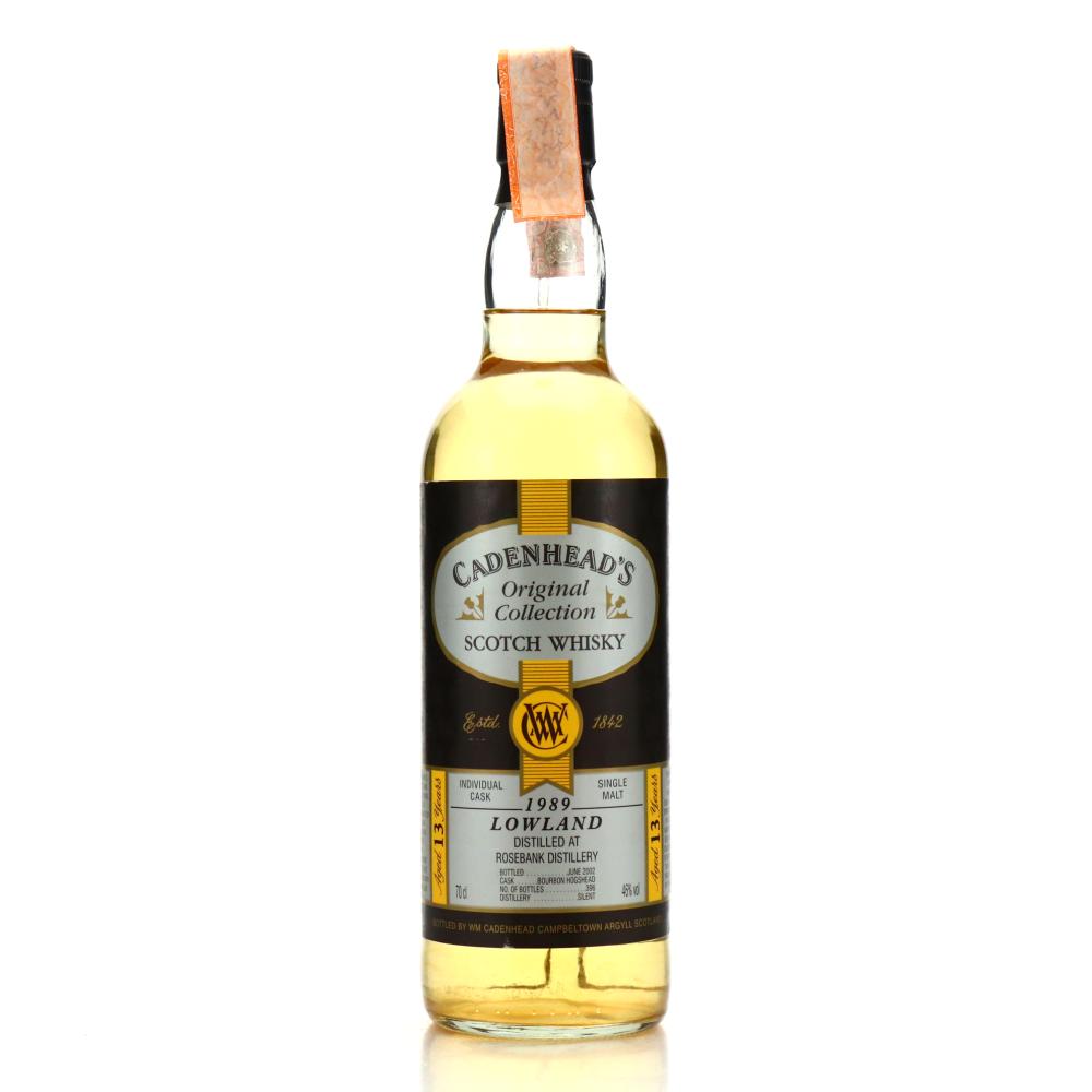 Rosebank 1989 Cadenhead's 13 Year Old