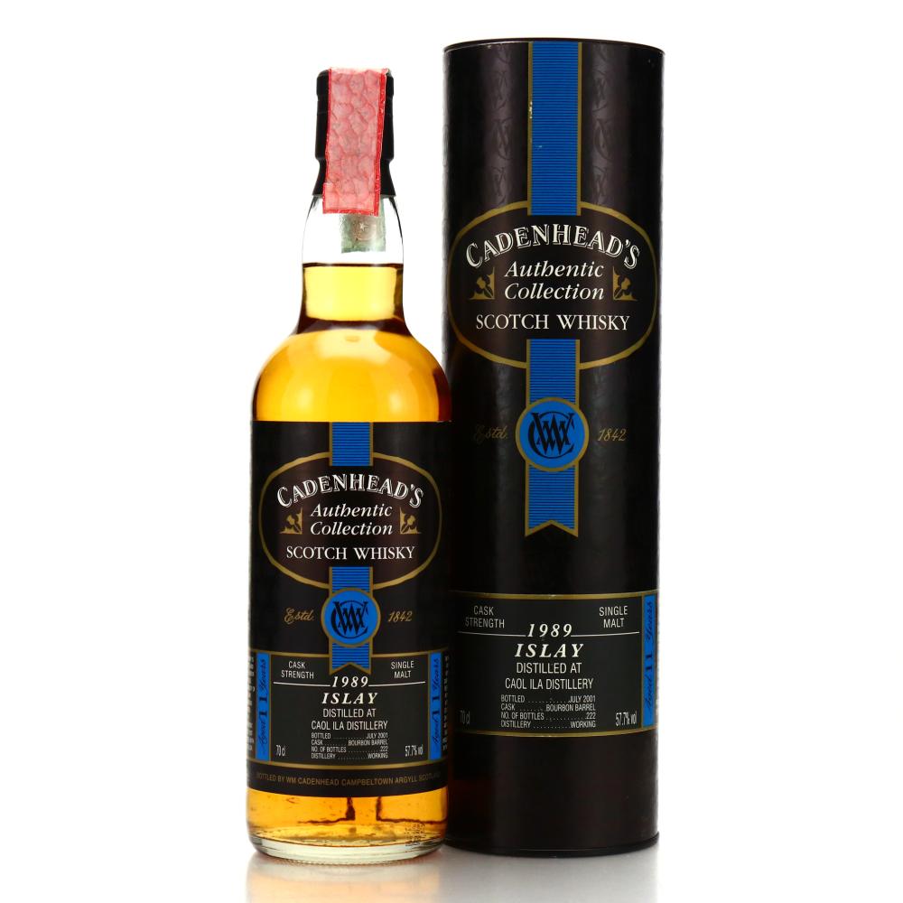 Caol Ila 1989 Cadenhead's 11 Year Old