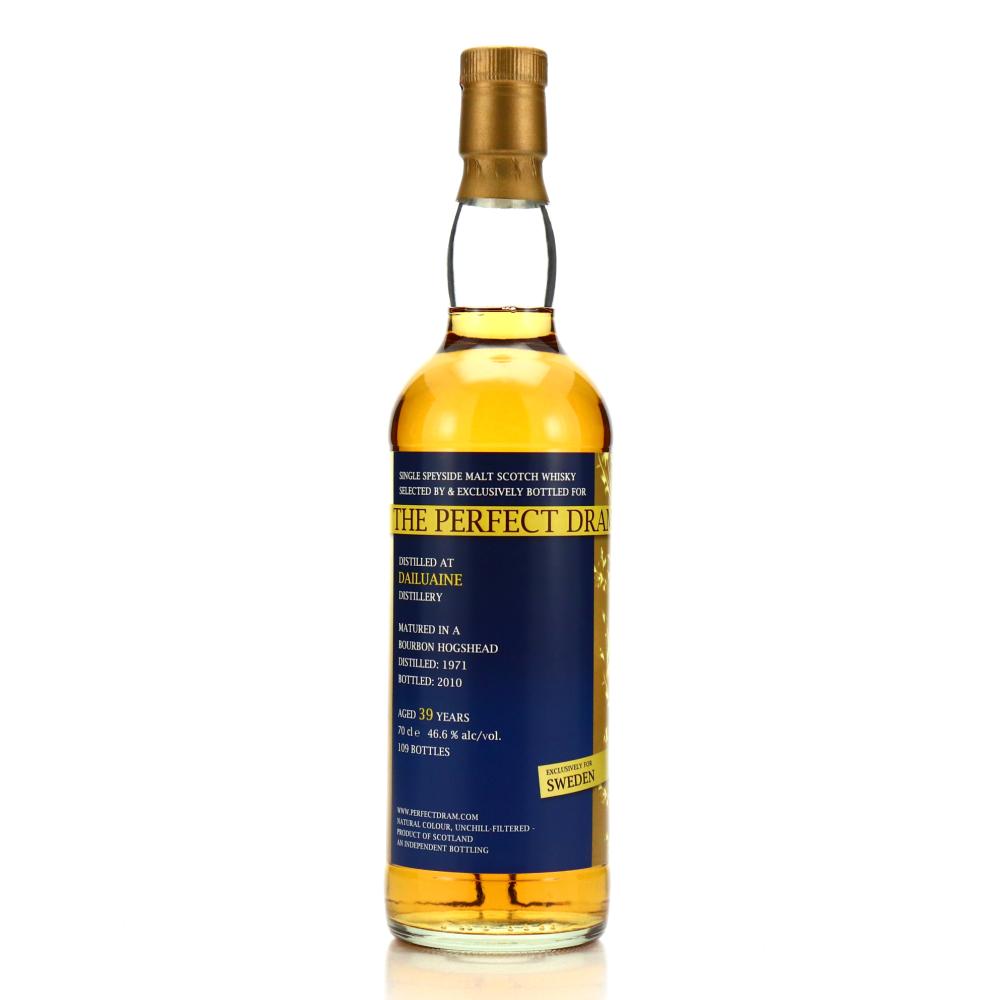 Dailuaine 1971 Perfect Dram 39 Year Old / Sweden