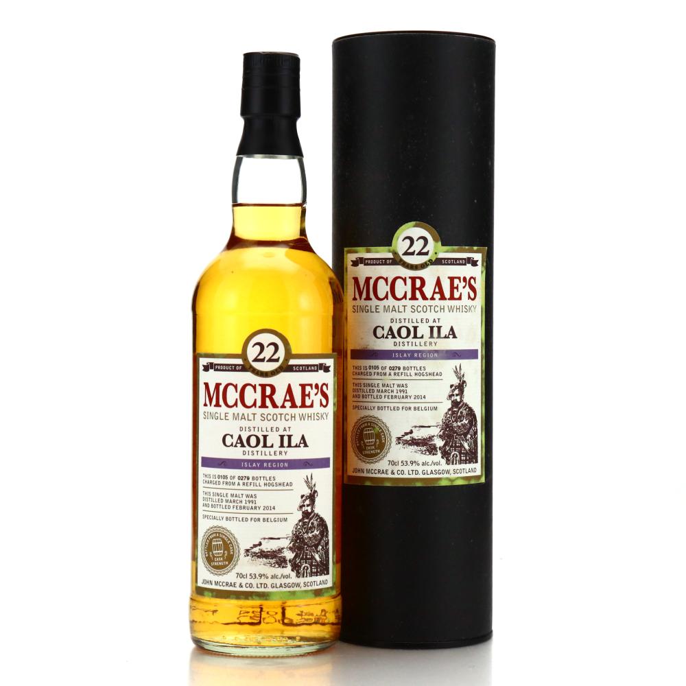 Caol Ila 1991 McCrae's 22 Year Old / Belgium