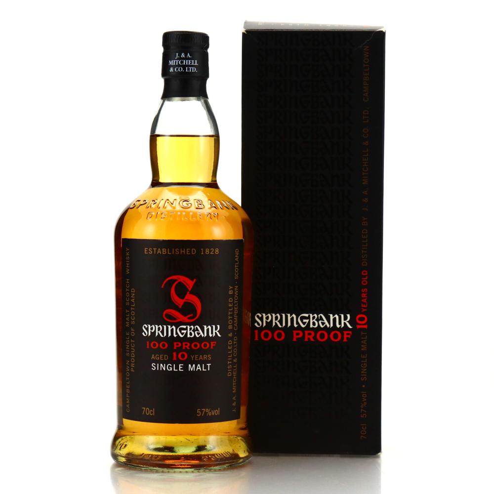 Springbank 10 Year Old 100 Proof