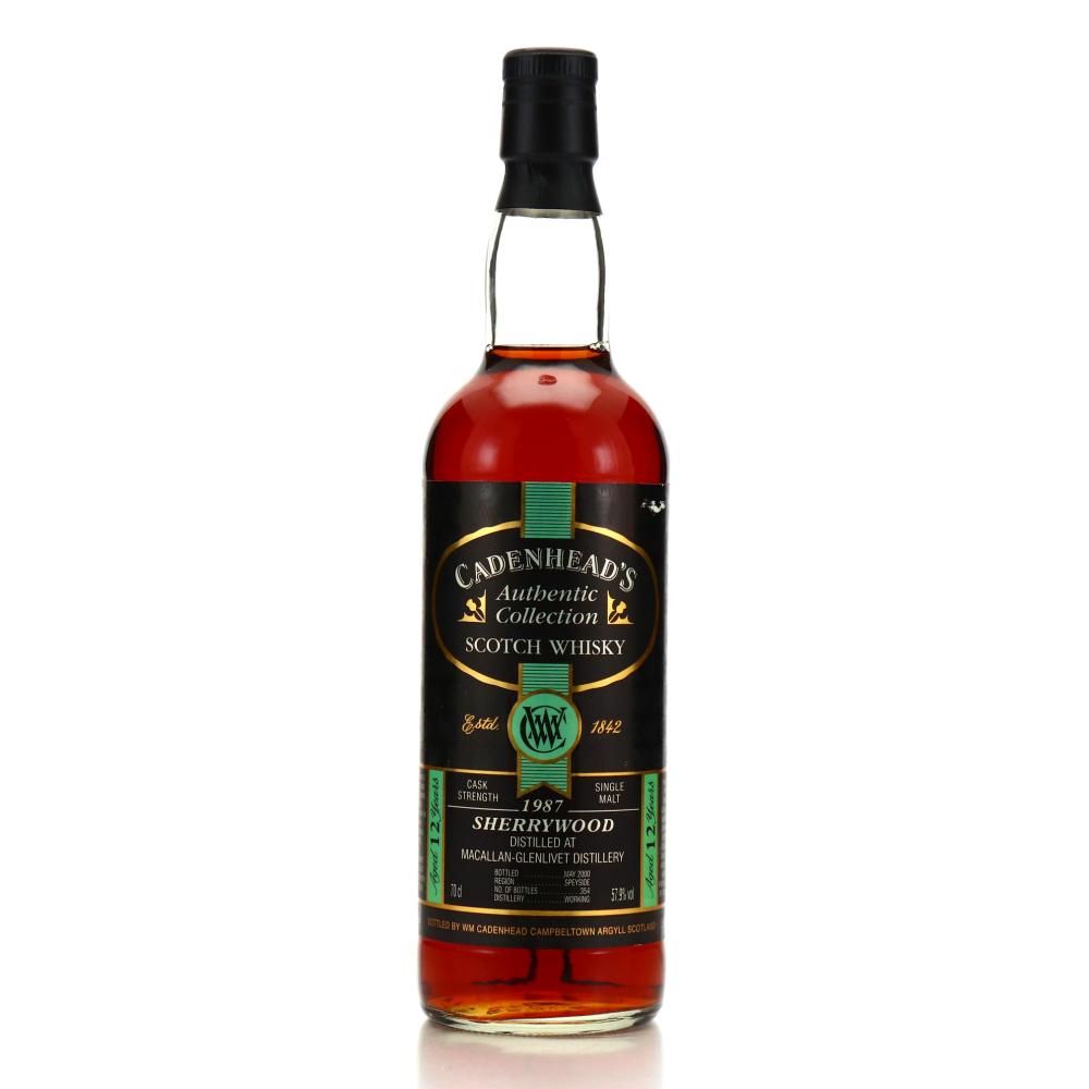 Macallan 1987 Cadenhead's 12 Year Old