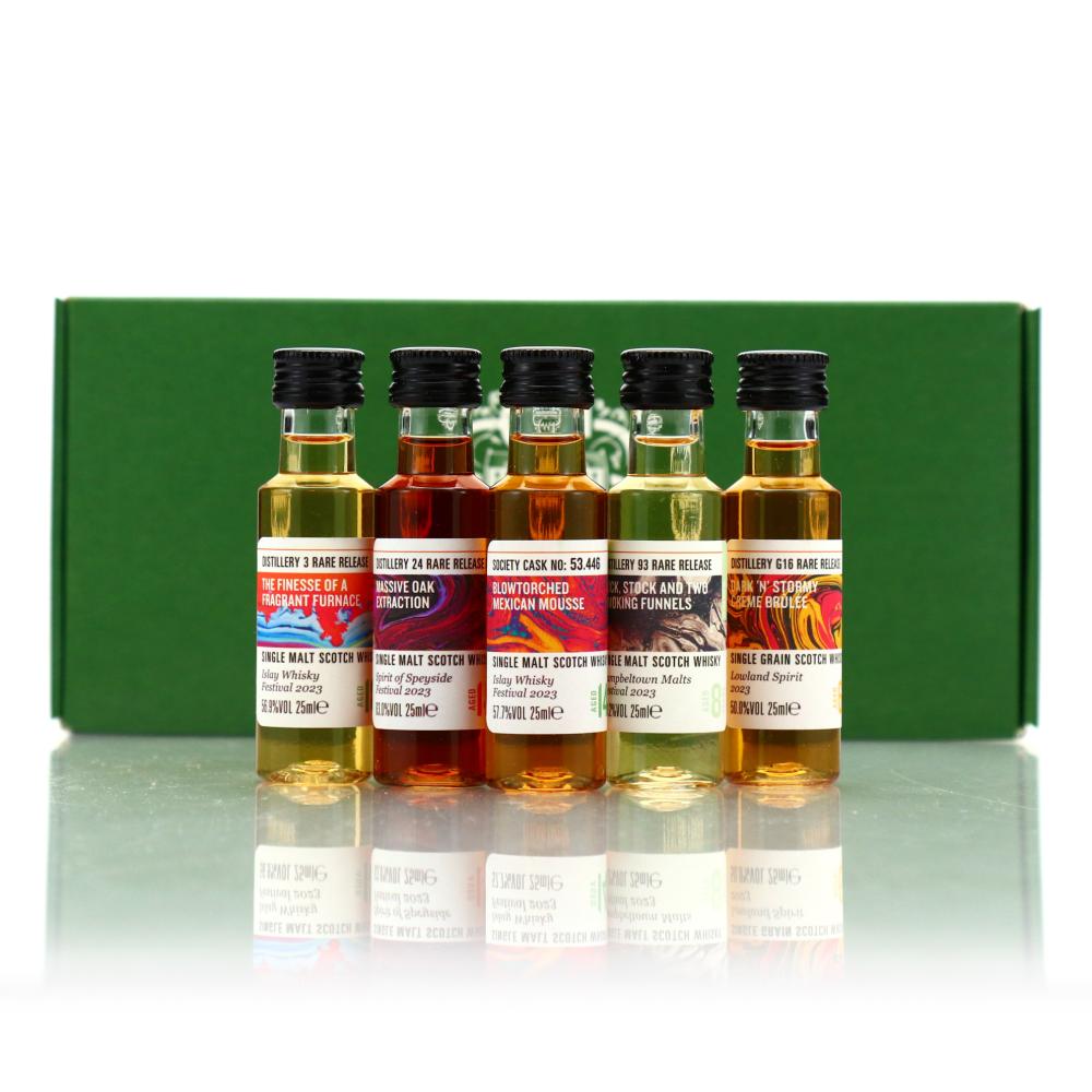 SMWS Feis Ile & Spirit of Speyside 2023 Samples 5 x 2.5cl