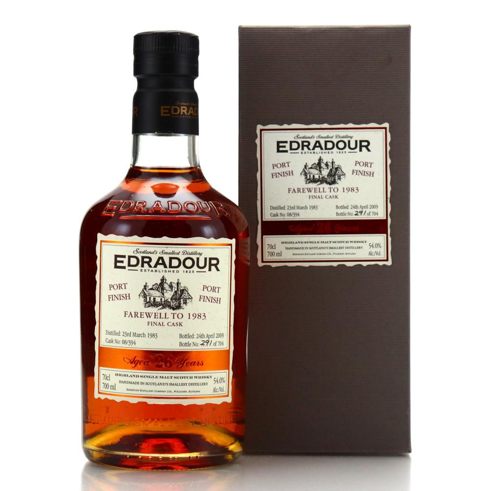 Edradour 1983 Single Cask 26 Year Old / Port Finish