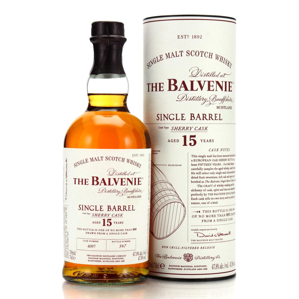 Balvenie 15 Year Old Sherry Cask Single Barrel #4097