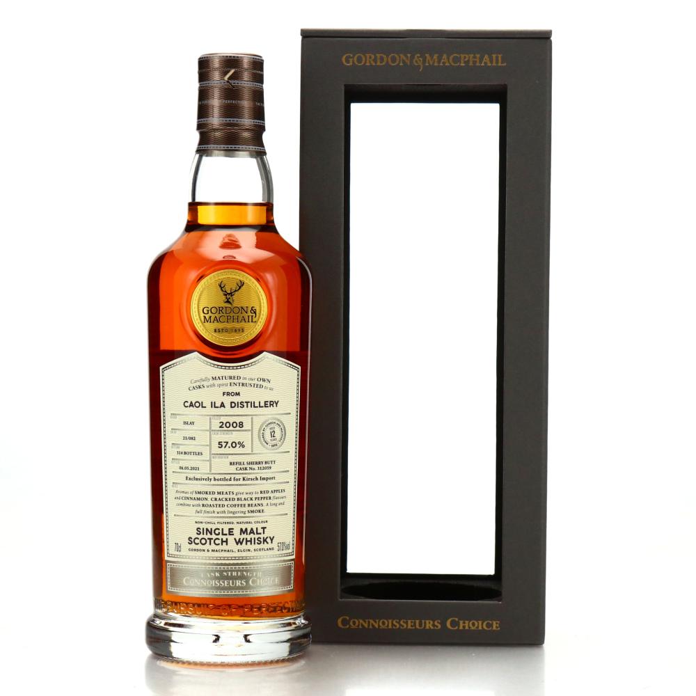 Caol Ila 2008 Gordon and MacPhail 12 Year Old Batch #21/082