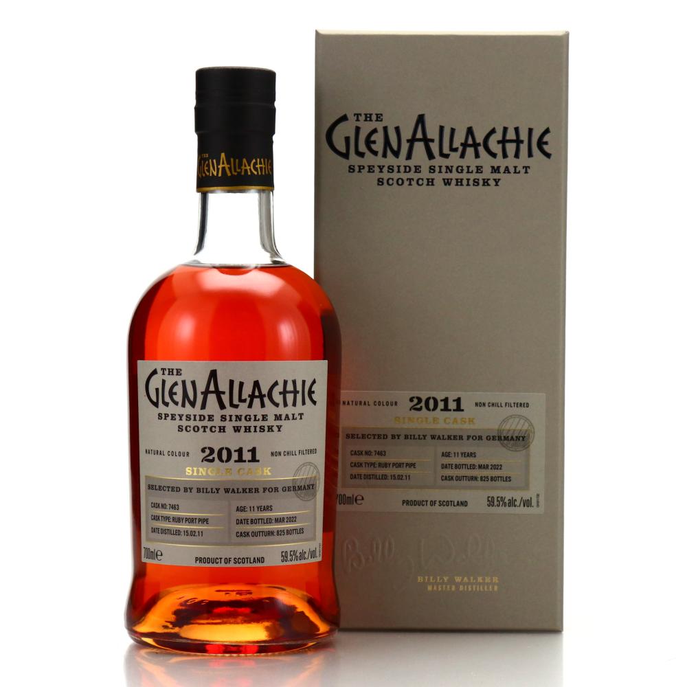 Glenallachie 2011 Single Port Cask 11 Year Old #7463 / Germany