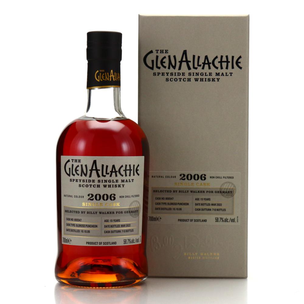 Glenallachie 2006 Single Oloroso Cask 15 Year Old #800547 / Germany