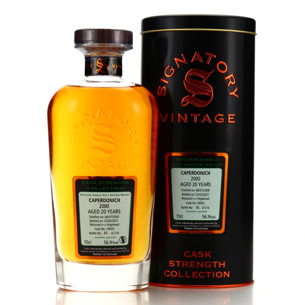 Caperdonich 2000 Signatory Vintage 20 Year Old Cask Strength