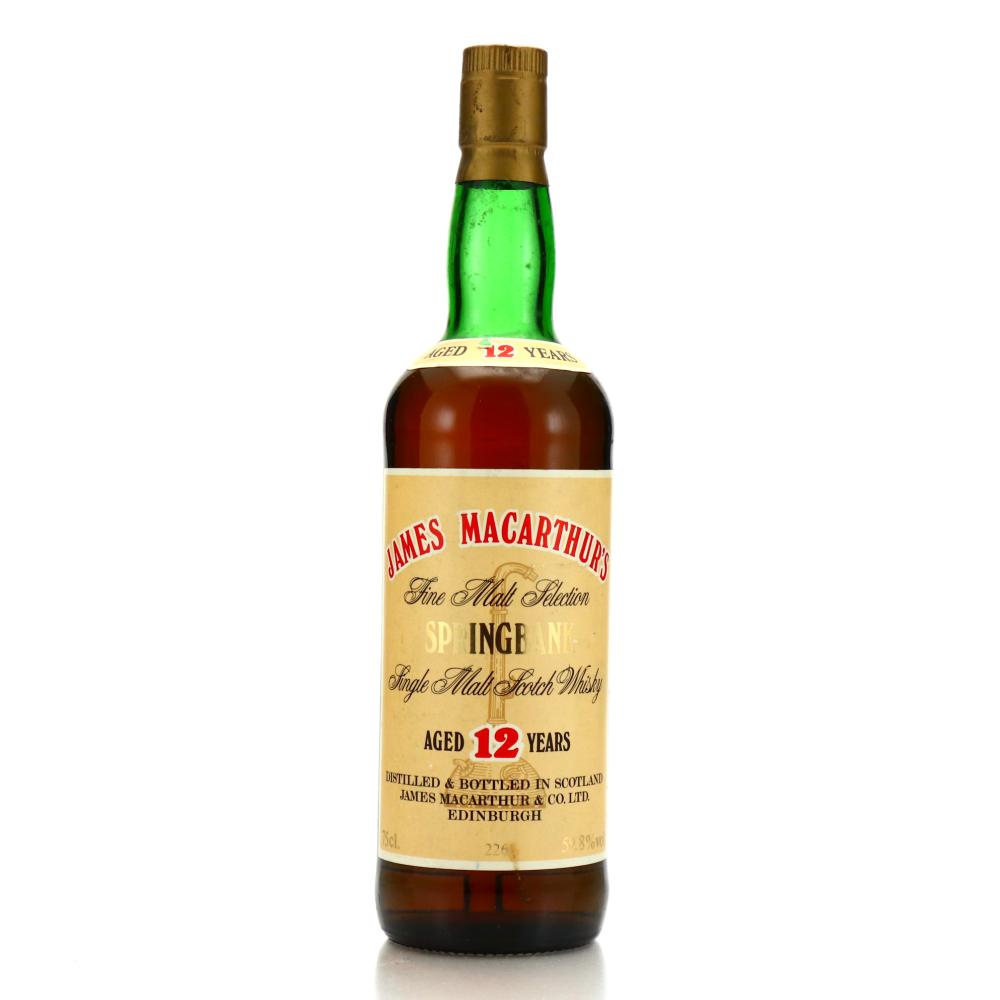 Springbank 12 Year Old James MacArthur Cask Strength