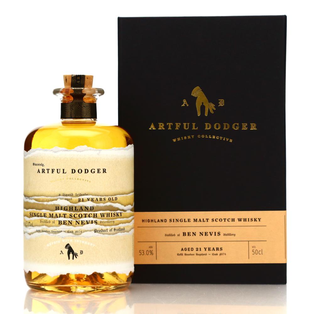 Ben Nevis 21 Year Old Artful Dodger 50cl