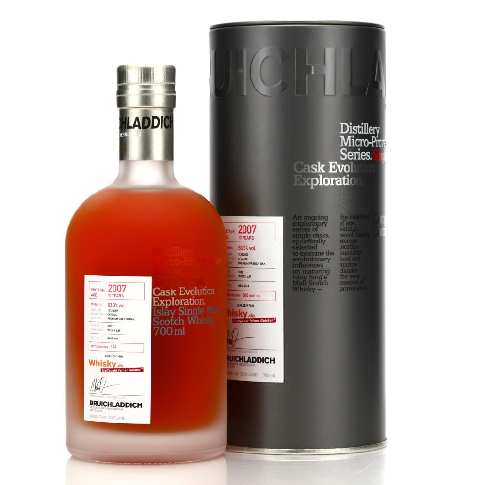 Bruichladdich 2007 Micro Provenance Single Cask 10 Year Old #3682 / Whisky.de