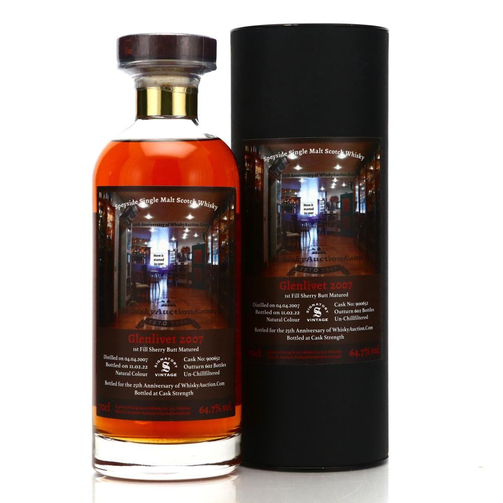 Glenlivet 2007 Signatory Vintage 