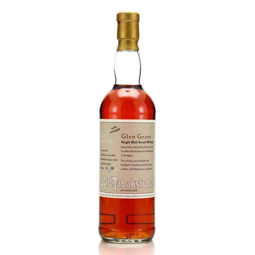Glen Grant 1980 AlteTabakstrube 16 Year Old