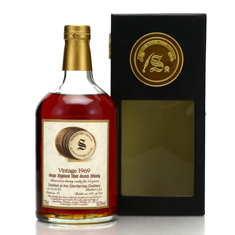 Glenfarclas 1969 Signatory Vintage 24 Year Old