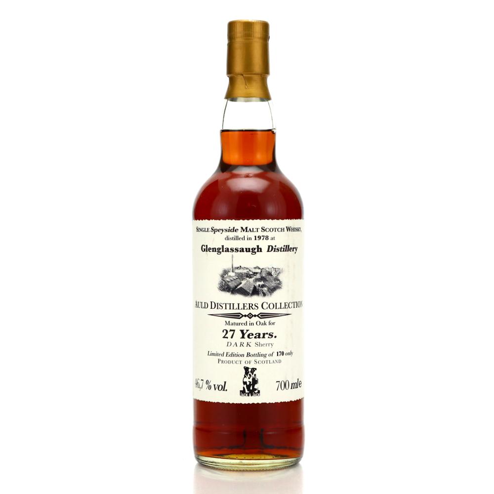 Glenglassaugh 1978 Jack Wiebers 27 Year Old Auld Distillers Collection