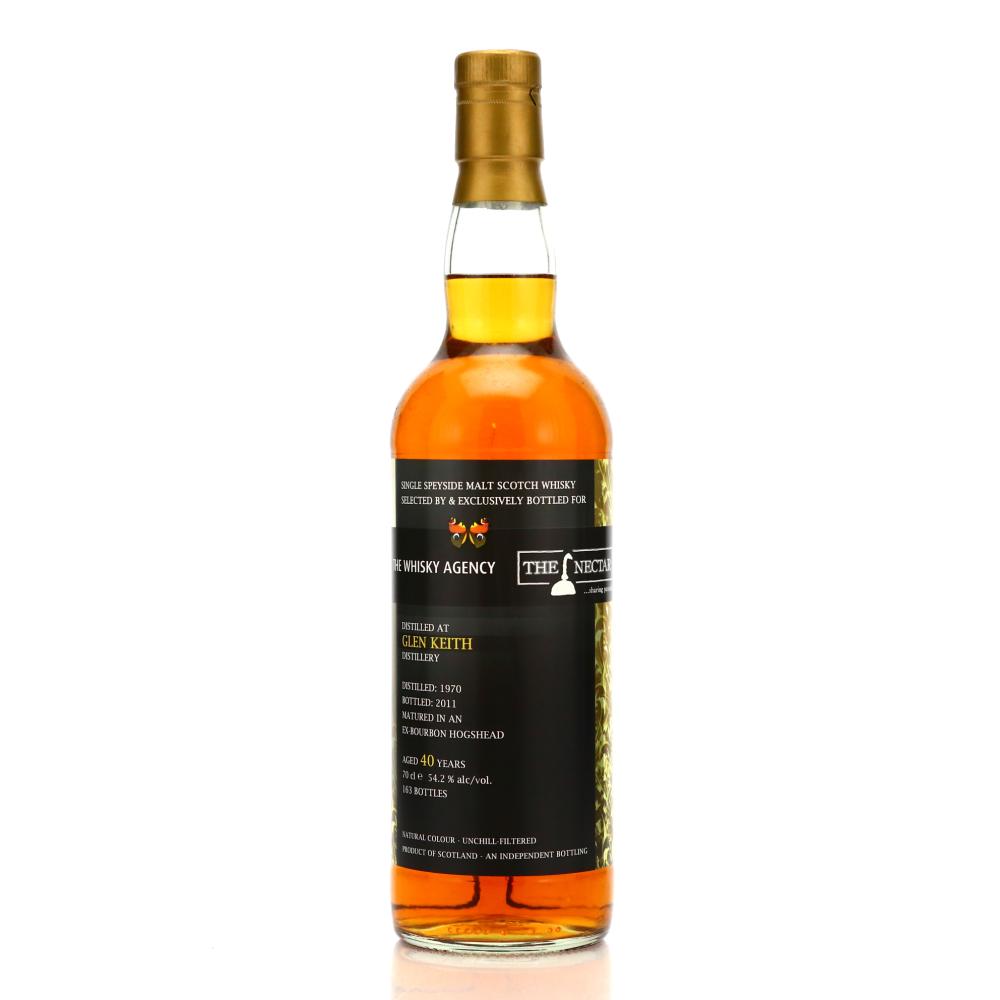 Glen Keith 1970 Whisky Agency 40 Year Old / The Nectar
