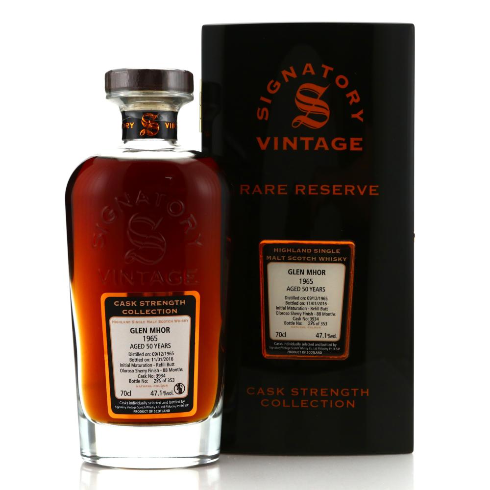 Glen Mhor 1965 Signatory Vintage 50 Year Old Cask Strength