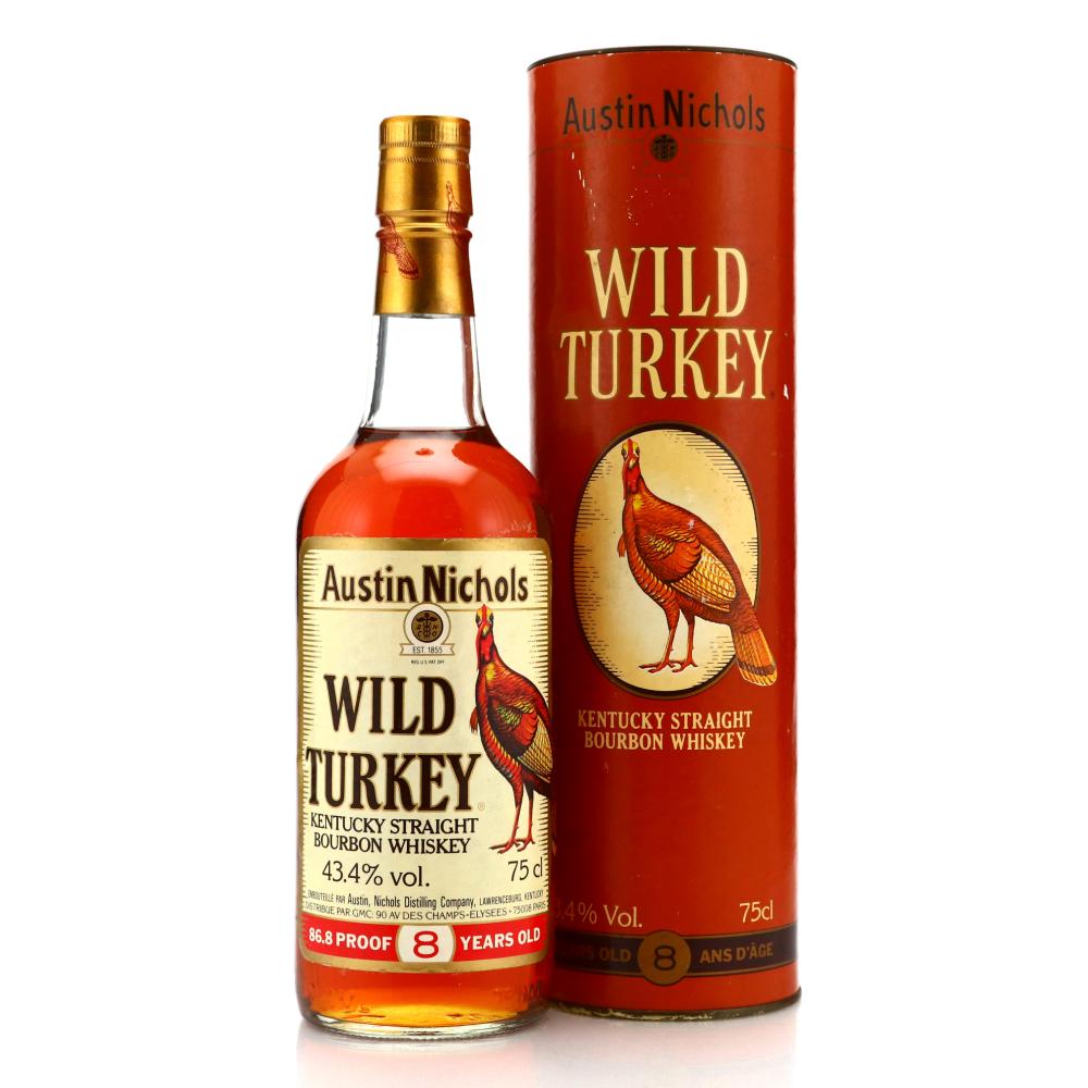 Wild Turkey 8 Year Old 86.8 Proof 1988