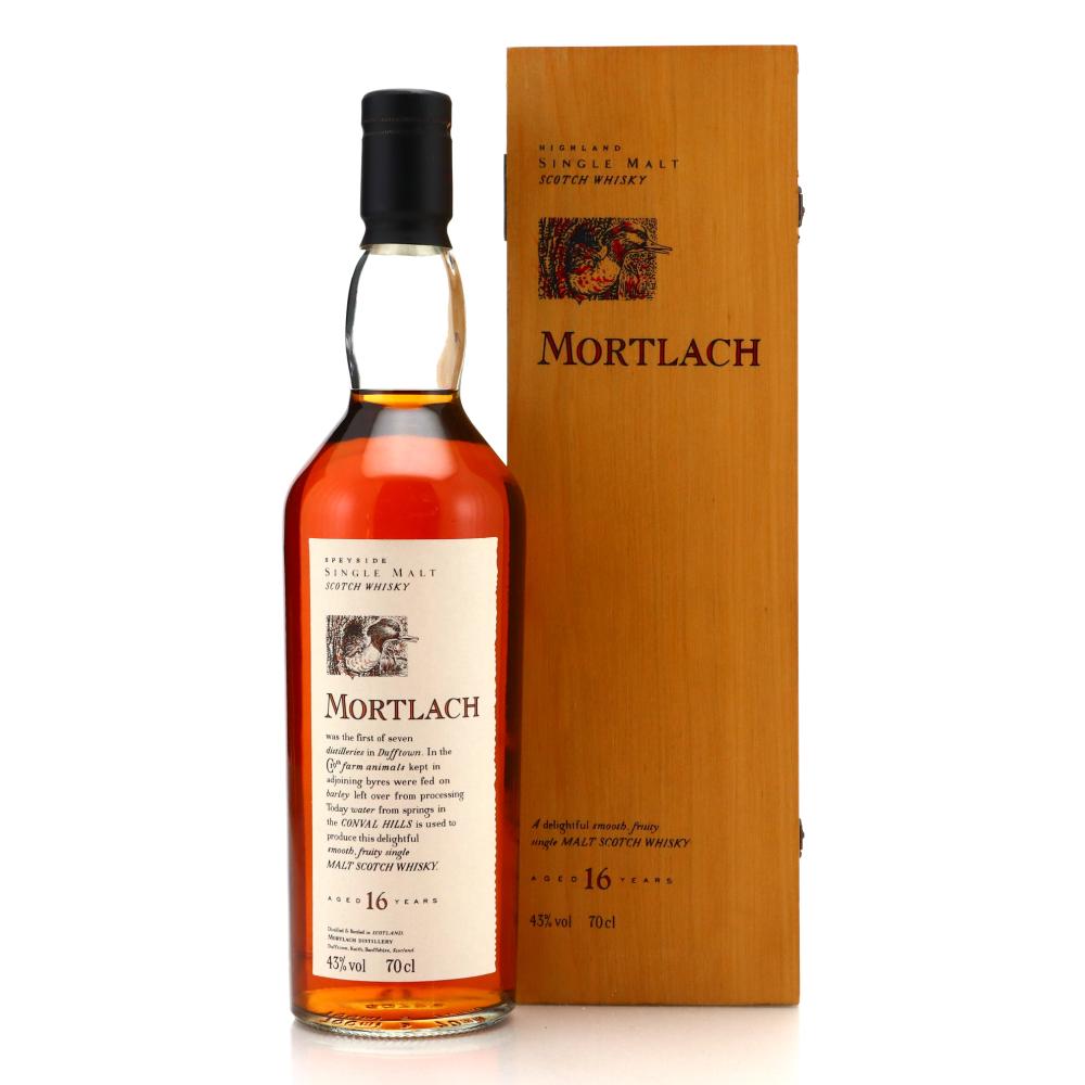 Mortlach 16 Year Old Flora and Fauna / Wooden Box