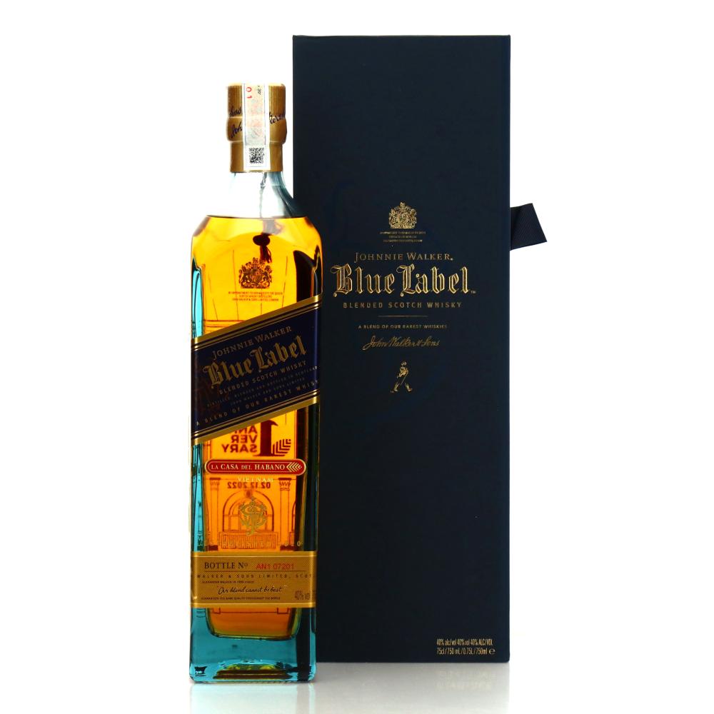 Johnnie Walker Blue Label La Casa Del Habano 75cl / Vietnam