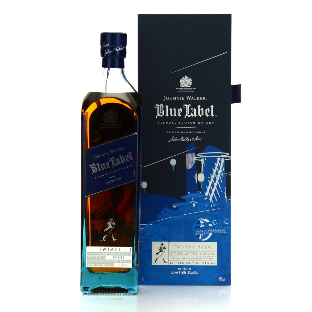 Johnnie Walker Blue Label Taipei 2220 Cities of the Future Edition 1 Litre