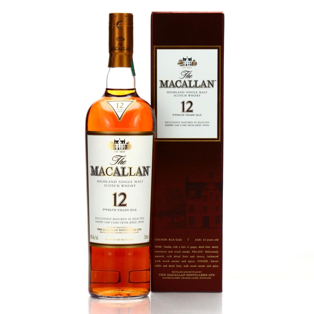 Macallan 12 Year Old pre-2018 75cl / US Import