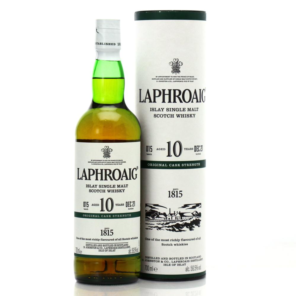 Laphroaig 10 Year Old Cask Strength Batch #015