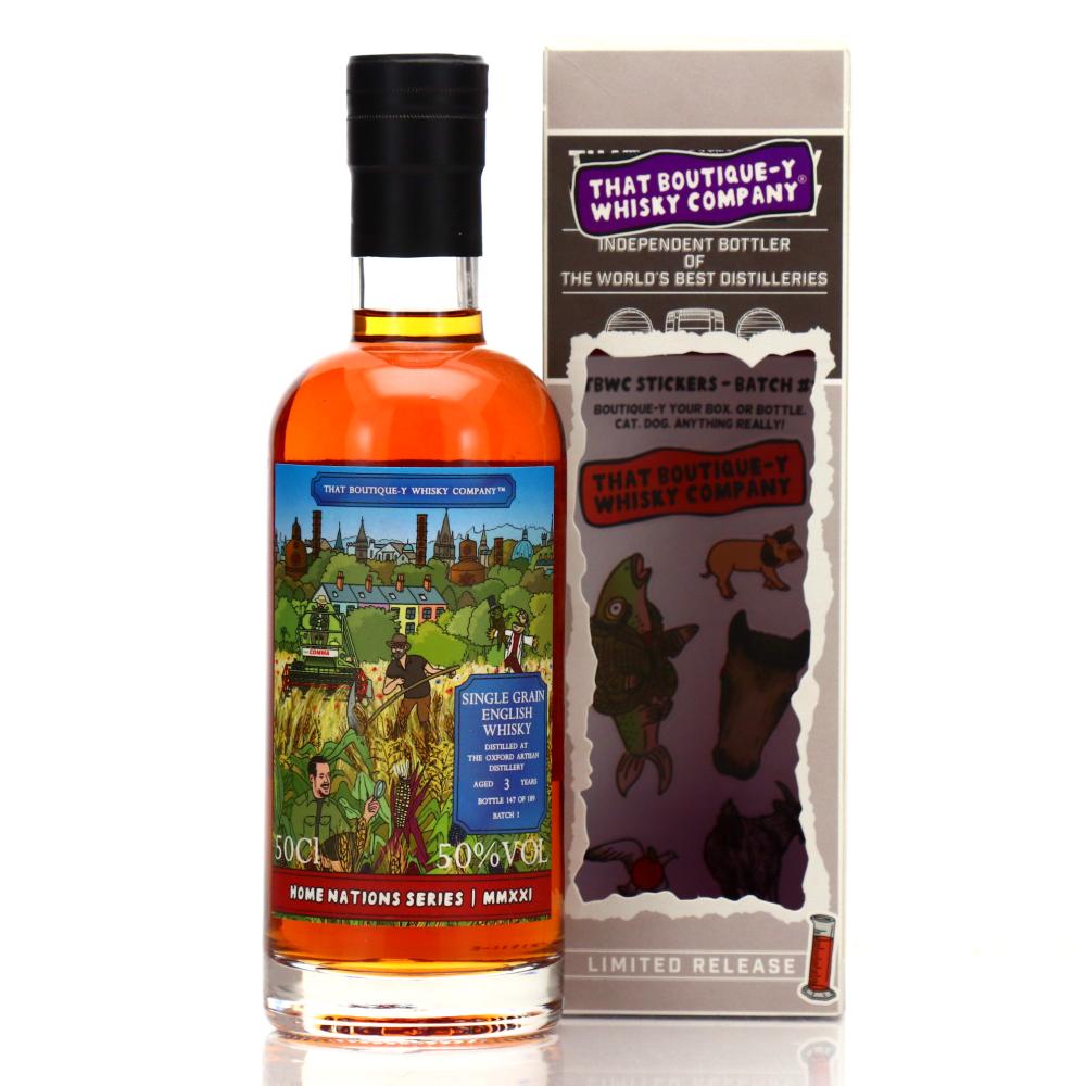 Oxford Artisan 3 Year Old That Boutique-y Whisky Company Batch #1