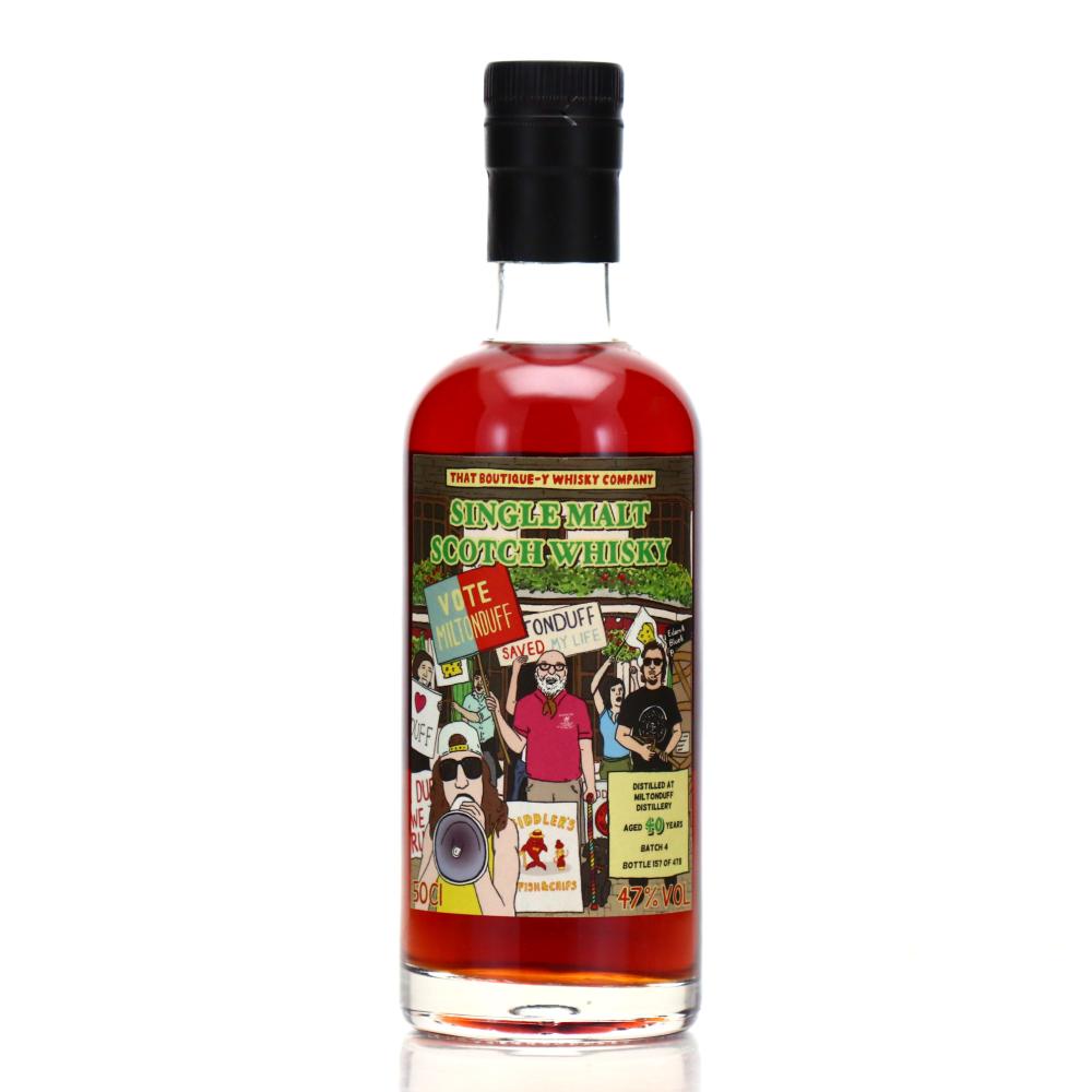 Miltonduff 40 Year Old That Boutique-y Whisky Company Batch #4