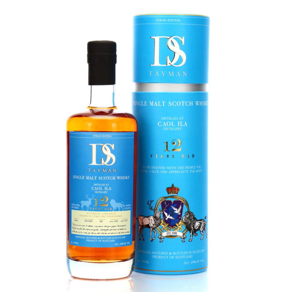 Caol Ila 2010 DS Tayman 12 Year Old