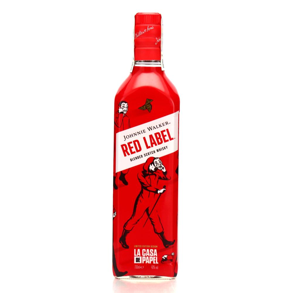 Johnnie Walker Red Label La Casa de Papel Limited Edition