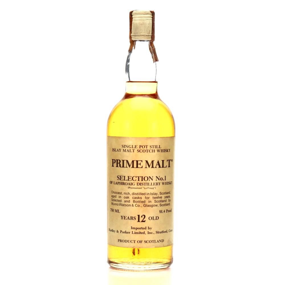 Laphroaig 12 Year Old Prime Malt Selection No.1 / Carlton Import, US