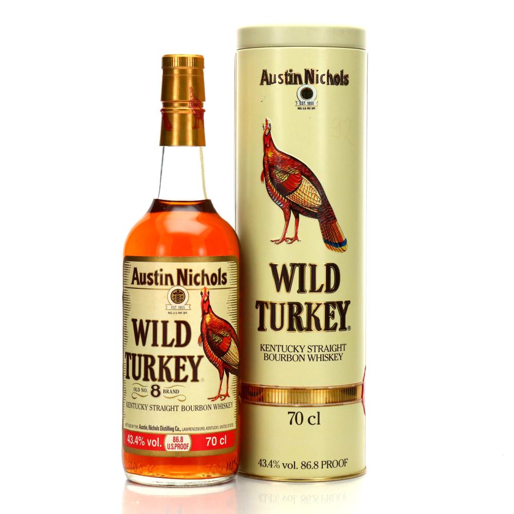 Wild Turkey Old No.8 Brand 70cl 1991