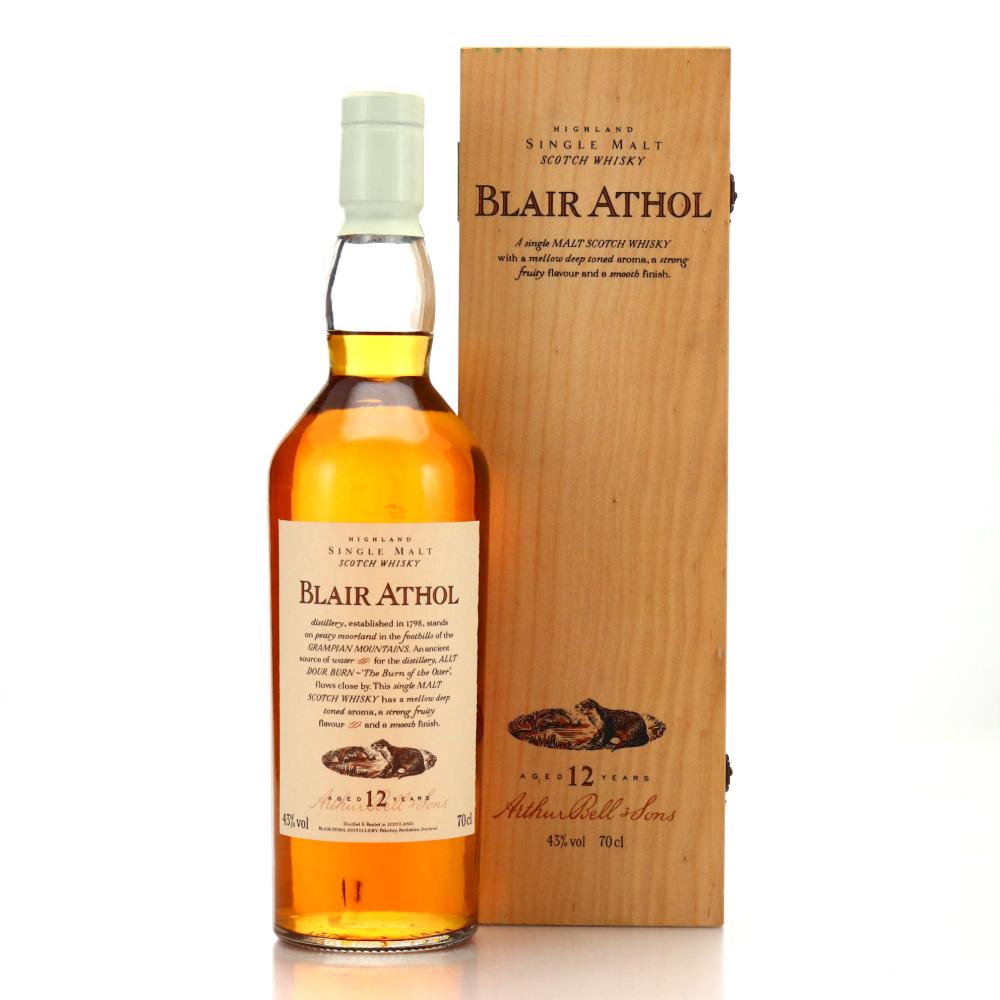 Blair Athol 12 Year Old Flora and Fauna White Cap / Wooden Box