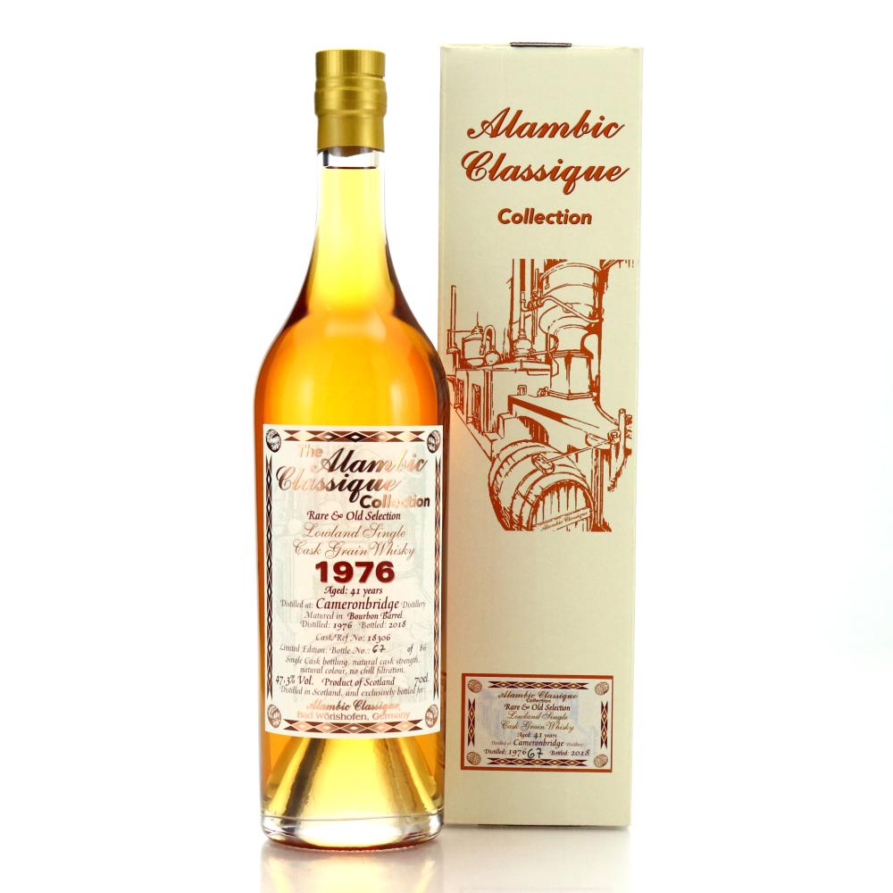 Cameronbridge 1976 Alambic Classique 41 Year Old