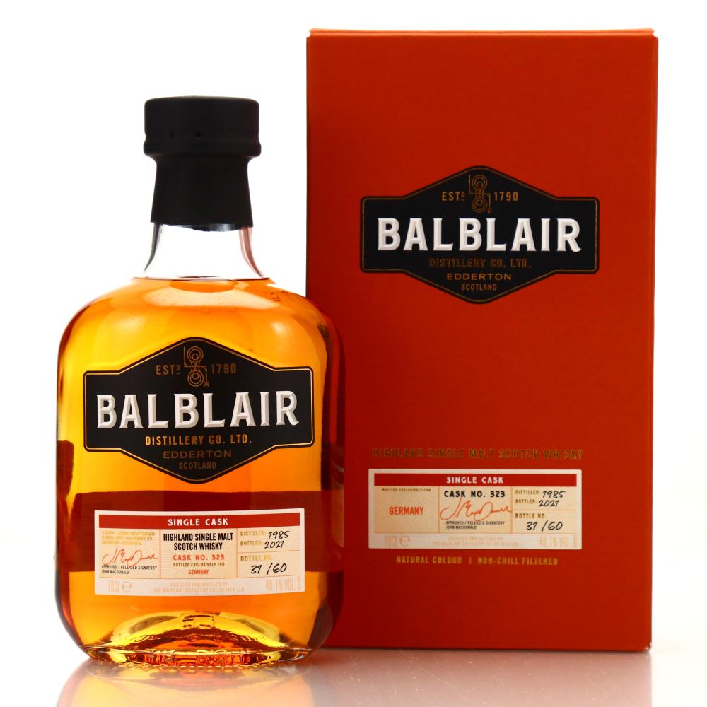 Balblair 1985 Single Cask #323 / Germany