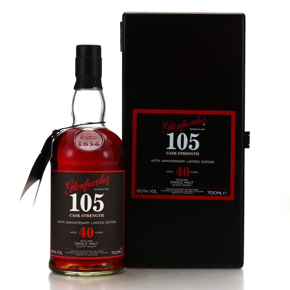 Glenfarclas 105 Cask Strength 40 Year Old / 40th Anniversary