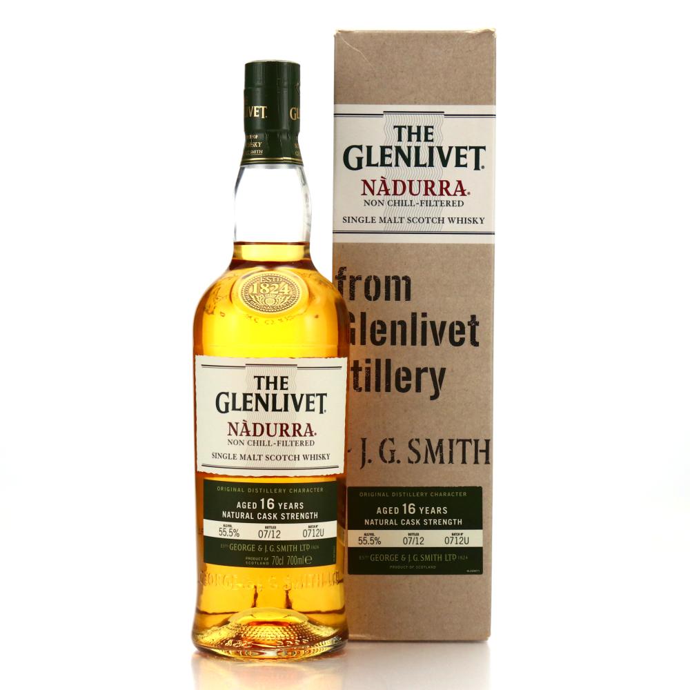 Glenlivet Nadurra 16 Year Old Cask Strength Batch #0712U