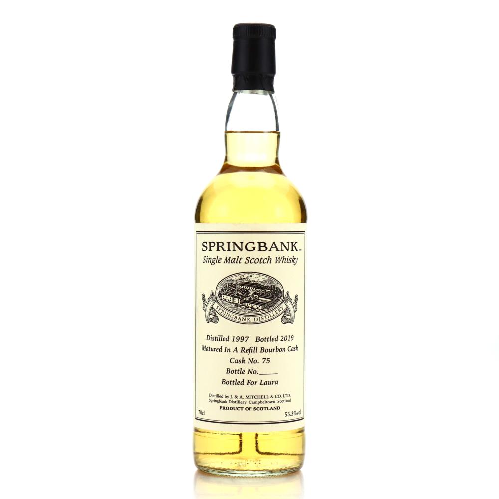 Springbank 1997 Private Cask 21 Year Old #75 / Bottled for Laura