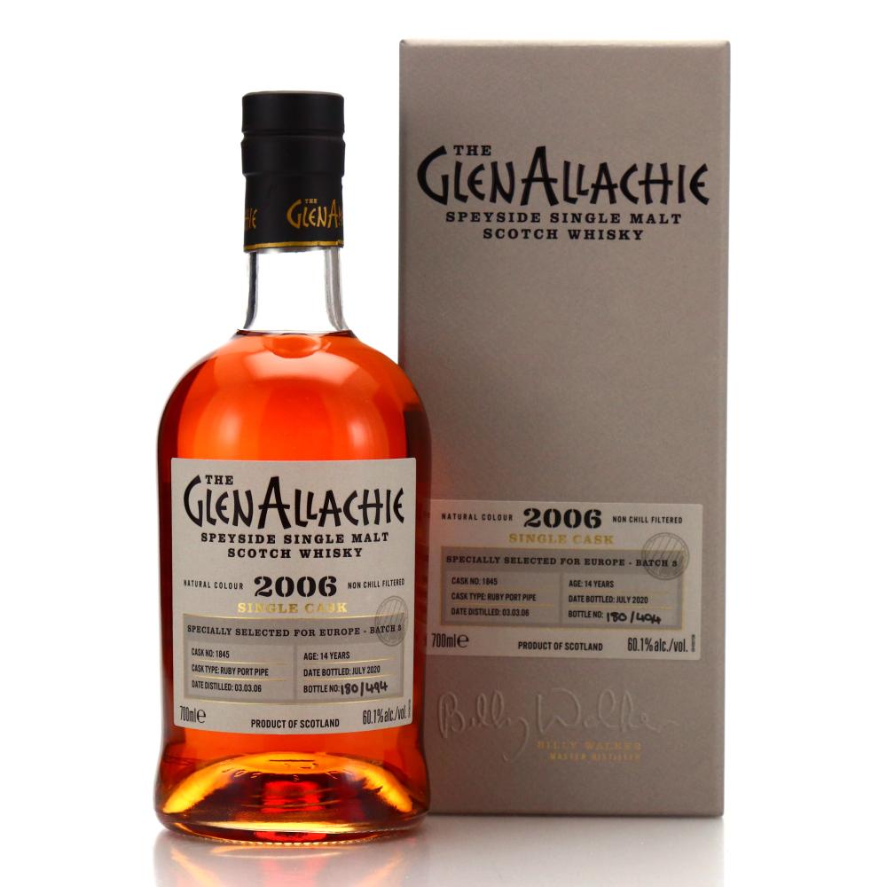 Glenallachie 2006 Single Port Cask 14 Year Old #1845 / Europe Batch 3