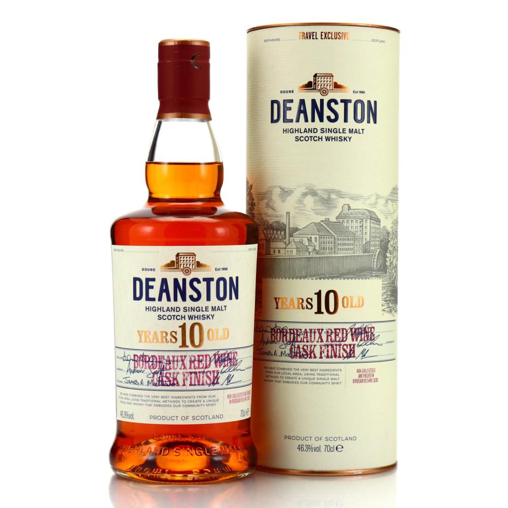 Deanston 10 Year Old Bordeaux Red Wine Finish