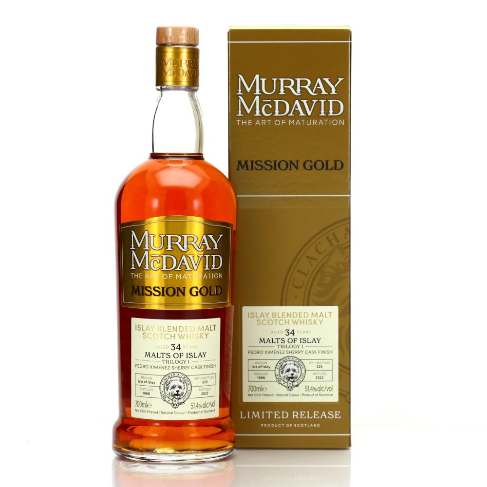 Islay Blended Malt 1988 Murray McDavid 34 Year Old Mission Gold / Trilogy I
